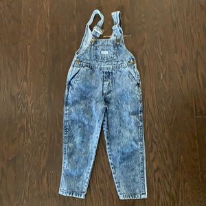 Carter’s white washed 3T overalls